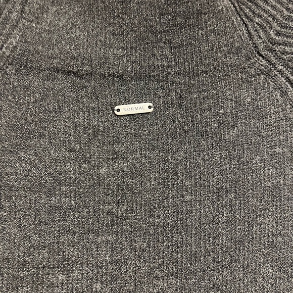 The Normal Brand Charcoal Long Sleeve Dress - Picture 6 of 7